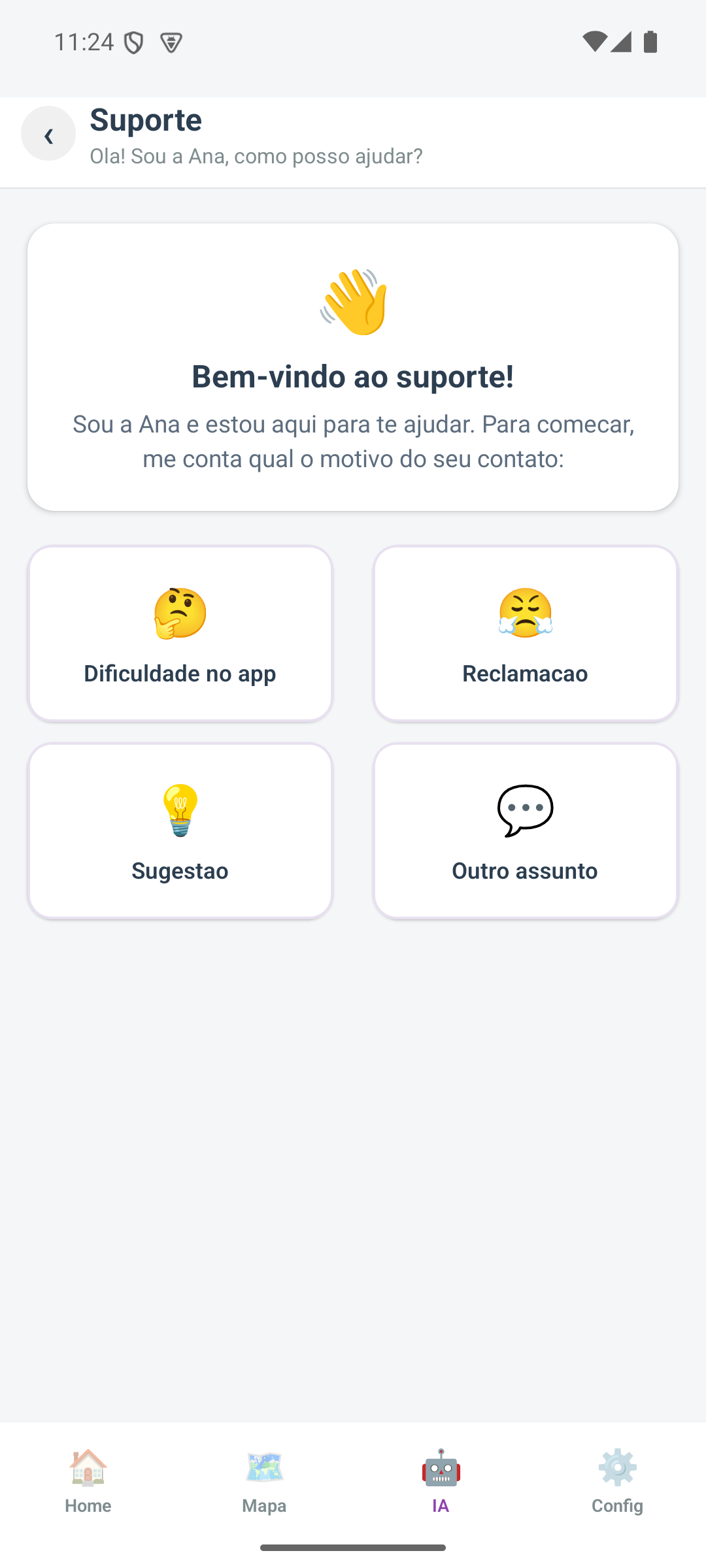 Suporte IA